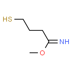 ChemSpider 2D Image | Methyl 4-sulfanylbutanimidate | C5H11NOS