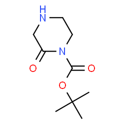 ChemSpider 2D Image | 1-Boc-2-oxopiperazine | C9H16N2O3