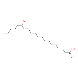 ChemSpider 2D Image | (11E,13E)-15-Hydroxy-11,13-icosadienoic acid | C20H36O3