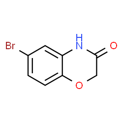ChemSpider 2D Image | 6-BROMO-2H-1,4-BENZOXAZIN-3(4H)-ONE | C8H6BrNO2