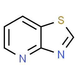 ChemSpider 2D Image | [1,3]Thiazolo[4,5-b]pyridine | C6H4N2S