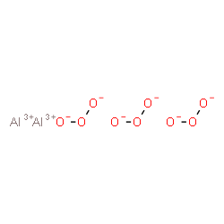 ChemSpider 2D Image | Aluminium trioxidane-1,3-diide (2:3) | Al2O9