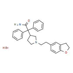 ChemSpider 2D Image | Darifenacin Hydrobromide | C28H31BrN2O2