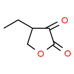 ChemSpider 2D Image | 4-Ethyldihydrofuran-2,3-dione | C6H8O3