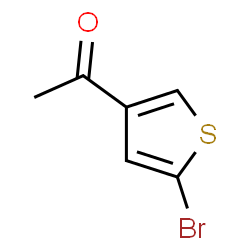 ChemSpider 2D Image | 1-(5-Bromo-3-thienyl)ethanone | C6H5BrOS