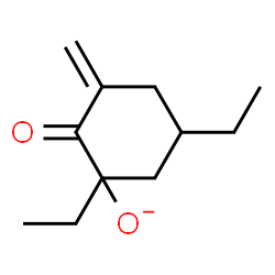 ChemSpider 2D Image | 4-Ethyl-2-methyleneoctanoate | C11H19O2