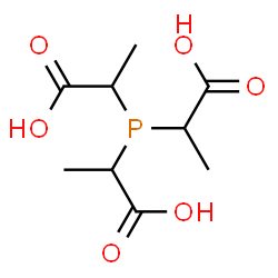 ChemSpider 2D Image | 2,2',2''-Phosphinetriyltripropanoic acid | C9H15O6P