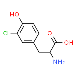 ChemSpider 2D Image | 3-Chlorotyrosine | C9H10ClNO3