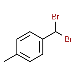 ChemSpider 2D Image | 1-(Dibromomethyl)-4-methylbenzene | C8H8Br2