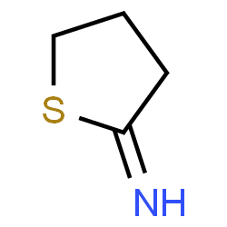 ChemSpider 2D Image | 2-iminotetrahydrothiophene | C4H7NS