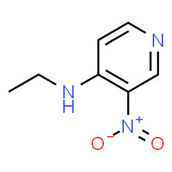 ChemSpider 2D Image | 4-(Ethylamino)-3-nitropyridine | C7H9N3O2