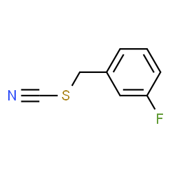 ChemSpider 2D Image | 3-Fluorobenzyl thiocyanate | C8H6FNS