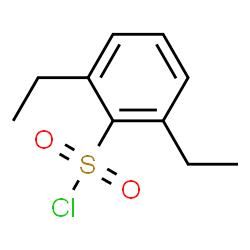 ChemSpider 2D Image | 2,6-Diethylbenzenesulfonyl chloride | C10H13ClO2S