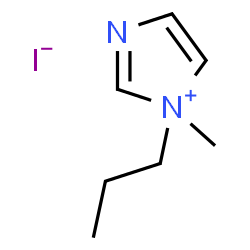 ChemSpider 2D Image | 1-Methyl-1-propyl-1H-imidazol-1-ium iodide | C7H13IN2