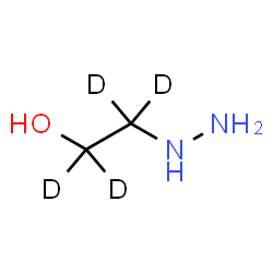 ChemSpider 2D Image | 2-Hydrazino(~2~H_4_)ethanol | C2H4D4N2O