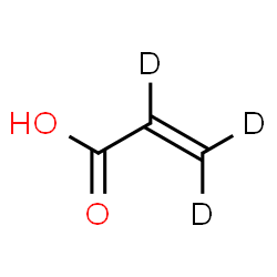 ChemSpider 2D Image | (~2~H_3_)-2-Propenoic acid | C3HD3O2