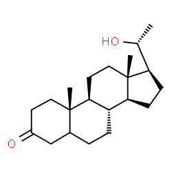 ChemSpider 2D Image | (20R)-20-Hydroxypregnan-3-one | C21H34O2