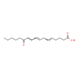 ChemSpider 2D Image | (5E,8E,10E)-12-Oxo-5,8,10-heptadecatrienoic acid | C17H26O3