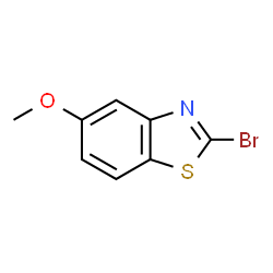 ChemSpider 2D Image | 2-Bromo-5-methoxybenzothiazole | C8H6BrNOS