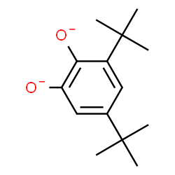 ChemSpider 2D Image | 3,5-di-tert-butylcatecholate | C14H20O2