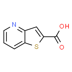 ChemSpider 2D Image | Thieno[3,2-b]pyridine-2-carboxylic acid | C8H5NO2S