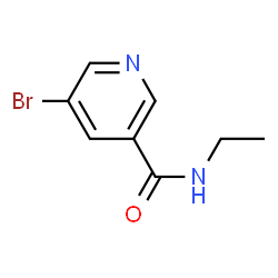 ChemSpider 2D Image | 5-Bromo-N-ethylnicotinamide | C8H9BrN2O