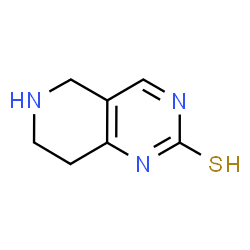 ChemSpider 2D Image | 5,6,7,8-Tetrahydropyrido[4,3-d]pyrimidine-2(1H)-thione | C7H9N3S