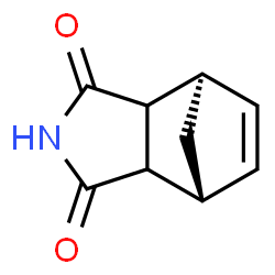 ChemSpider 2D Image | (1R,7R)-4-Azatricyclo[5.2.1.0~2,6~]dec-8-ene-3,5-dione | C9H9NO2