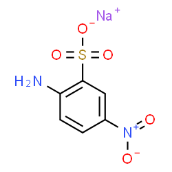 ChemSpider 2D Image | Sodium 2-amino-5-nitrobenzenesulfonate | C6H5N2NaO5S