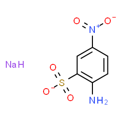 ChemSpider 2D Image | Benzenesulfonate, 2-amino-5-nitro-, sodium salt | C6H5N2NaO5S