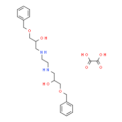 ChemSpider 2D Image | 1,14-Diphenyl-2,13-dioxa-6,9-diazatetradecane-4,11-diol ethanedioate (1:1) | C24H34N2O8
