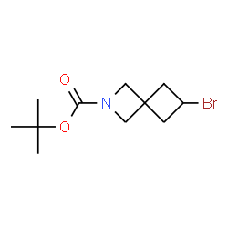 ChemSpider 2D Image | 2-Methyl-2-propanyl 6-bromo-2-azaspiro[3.3]heptane-2-carboxylate | C11H18BrNO2
