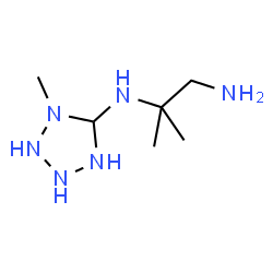 ChemSpider 2D Image | 2-Methyl-N~2~-(1-methyl-5-tetrazolidinyl)-1,2-propanediamine | C6H18N6