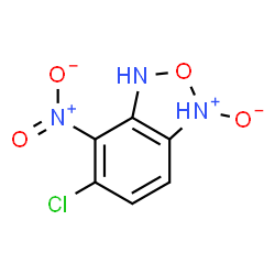 ChemSpider 2D Image | 5-Chloro-4-nitro-1,3-dihydro-2,1,3-benzoxadiazole 1-oxide | C6H4ClN3O4