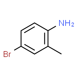 ChemSpider 2D Image | 4-bromo-o-toluidine | C7H8BrN