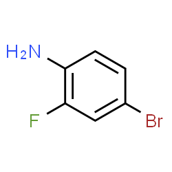 ChemSpider 2D Image | 4-Bromo-2-fluoroaniline | C6H5BrFN