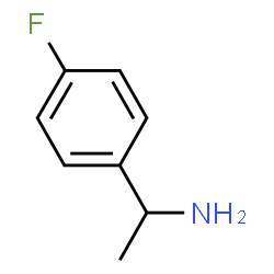 ChemSpider 2D Image | 1-(4-Fluorophenyl)ethanamine | C8H10FN