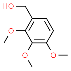ChemSpider 2D Image | 2,3,4-TRIMETHOXYBENZYL ALCOHOL | C10H14O4