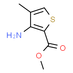 ChemSpider 2D Image | Methyl-3-amino-4-methylthiophen-2-carboxylat | C7H9NO2S