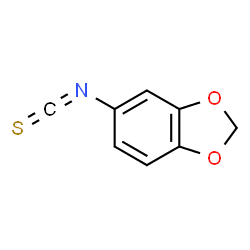 ChemSpider 2D Image | 5-Isothiocyanato-1,3-benzodioxole | C8H5NO2S