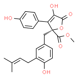 ChemSpider 2D Image | butyrolactone I | C24H24O7