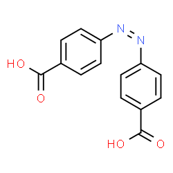 ChemSpider 2D Image | 4,4'-[(Z)-1,2-Diazenediyl]dibenzoic acid | C14H10N2O4