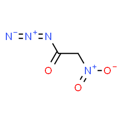 ChemSpider 2D Image | Nitroacetyl azide | C2H2N4O3