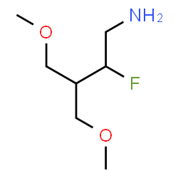 ChemSpider 2D Image | 2-Fluoro-4-methoxy-3-(methoxymethyl)-1-butanamine | C7H16FNO2