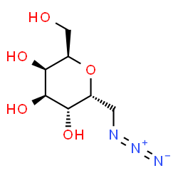 ChemSpider 2D Image | (1R)-1,5-Anhydro-1-(azidomethyl)-D-galactitol | C7H13N3O5