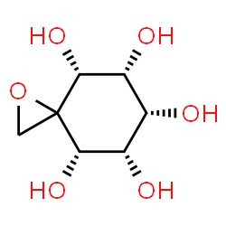 ChemSpider 2D Image | (4R,5R,6r,7S,8S)-1-Oxaspiro[2.5]octane-4,5,6,7,8-pentol | C7H12O6
