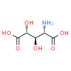 ChemSpider 2D Image | (2S,3R,4R)-2-Amino-3,4-dihydroxypentanedioic acid (non-preferred name) | C5H9NO6