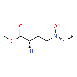 ChemSpider 2D Image | Methyl (2S)-2-amino-4-[(Z)-methyl-NNO-azoxy]butanoate | C6H13N3O3