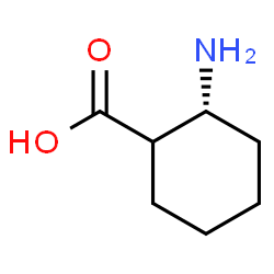 ChemSpider 2D Image | (2R)-2-Aminocyclohexanecarboxylic acid | C7H13NO2