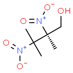 ChemSpider 2D Image | (2R)-2,3-Dimethyl-2,3-dinitro-1-butanol | C6H12N2O5